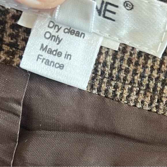 Celine Women’s Brown Dark Academia Skirt - Picture 5 of 7